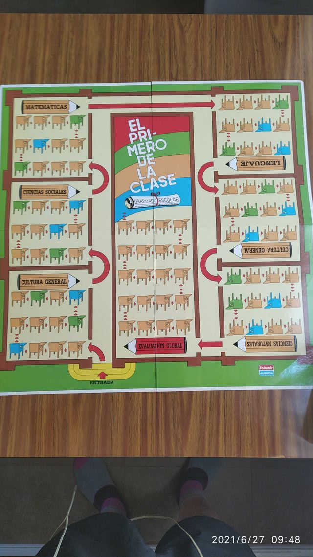 juego de mesa el primero de la clase