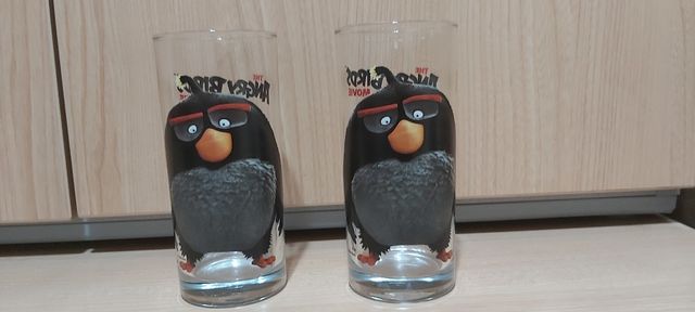 vasos angry birds