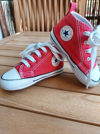 converse rojas bebe