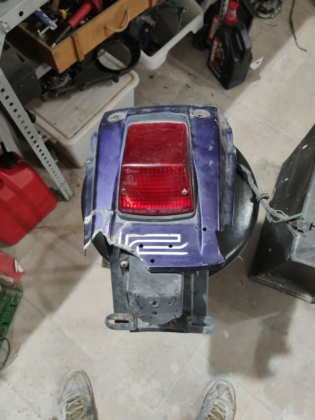 kle Kawasaki 500 piloto trasero