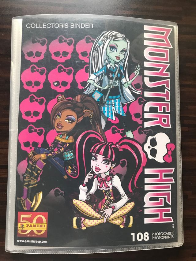 Monster High álbum y cartas