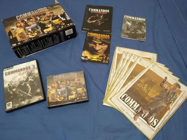 Commandos PC. Edición histórica