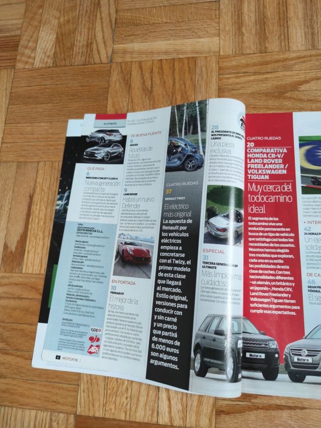 Revista Motor 16 1435 2011