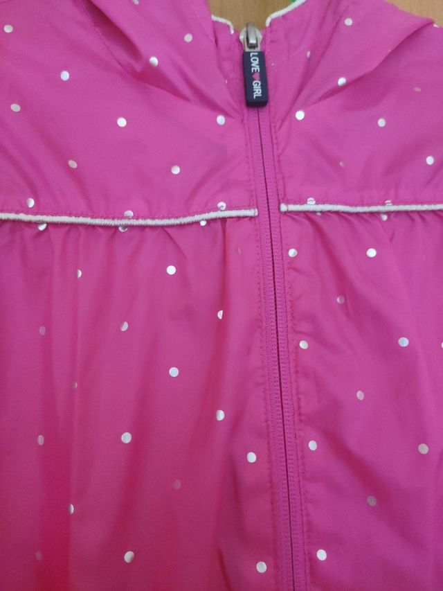 CHAQUETA PARAVIENTOS NIÑA 4-5 AÑOS