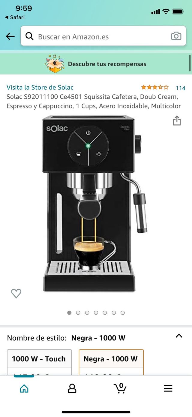 Cafetera de segunda mano en Madrid en Cocina | CASINUEVO