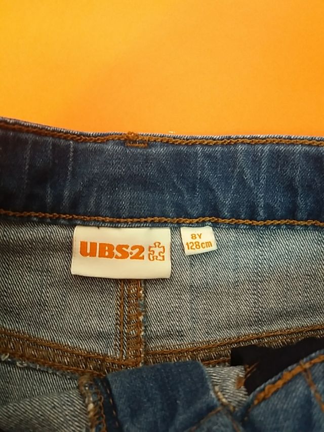 falda vaquera marca ubs.2 talla 8 años 128cm