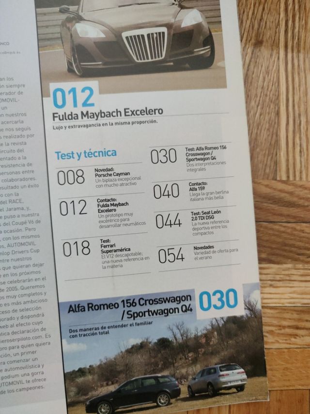 revista automovil 330 julio 2005
