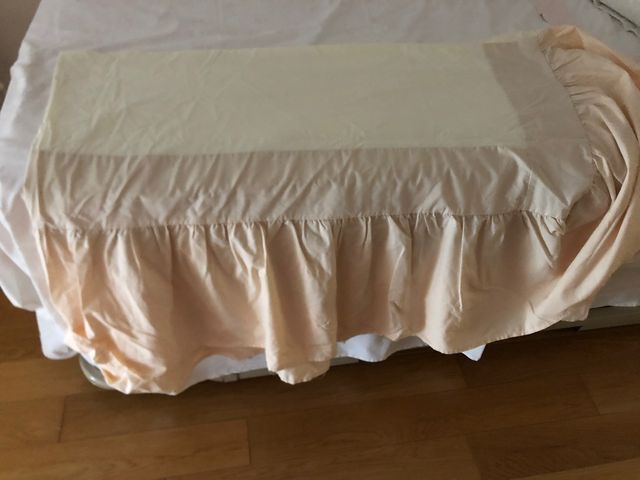 Faldón de cama de 90