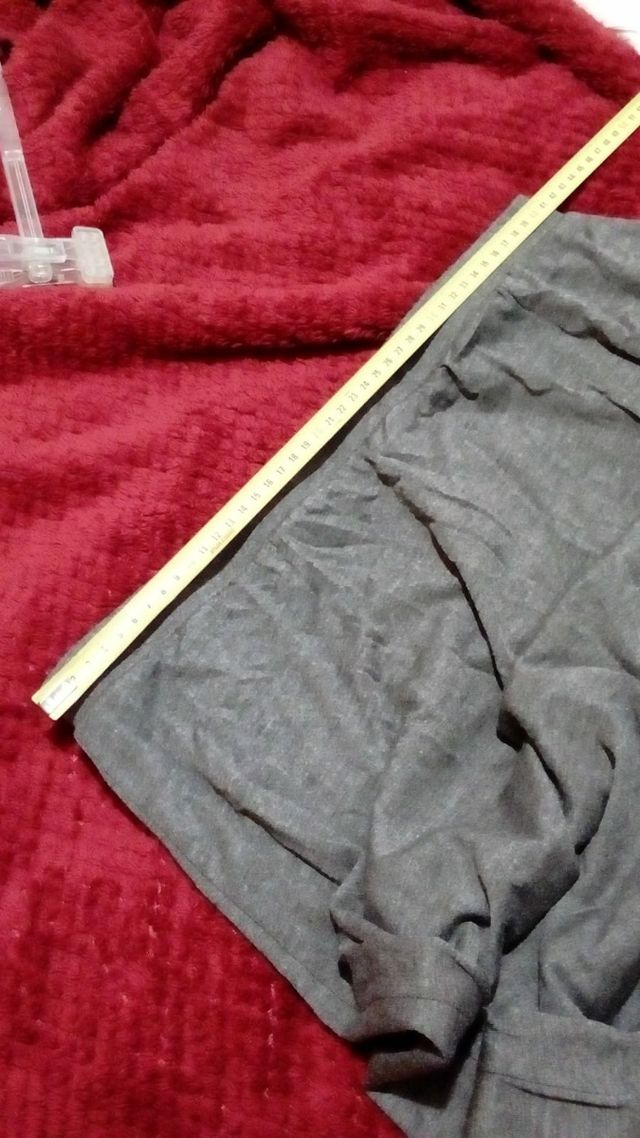 Falda nueva extralarga gris Lidl