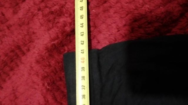 Falda nueva extralarga negra Lidl