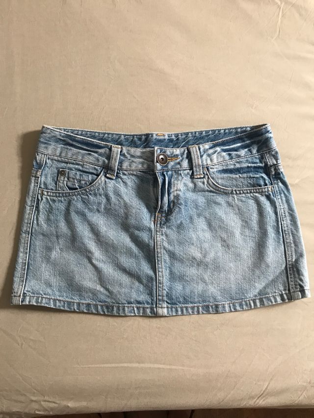 Mini falda vaquera