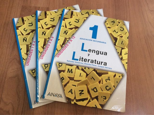 Libros de Lengua y Literatura 1 ESO