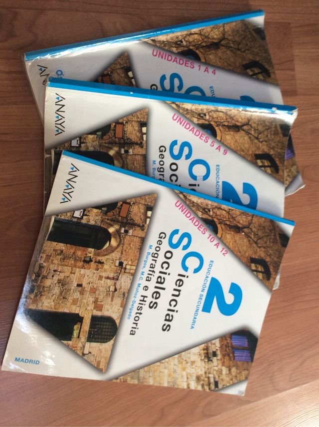 Libros de Ciencias Sociales Geografía e Historia