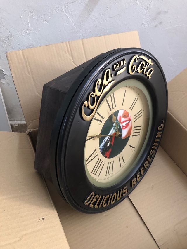 Reloj Cocacola retro NUEVO