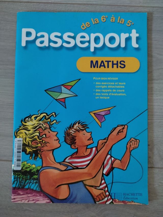 Cuaderno revisión matemáticas en francés