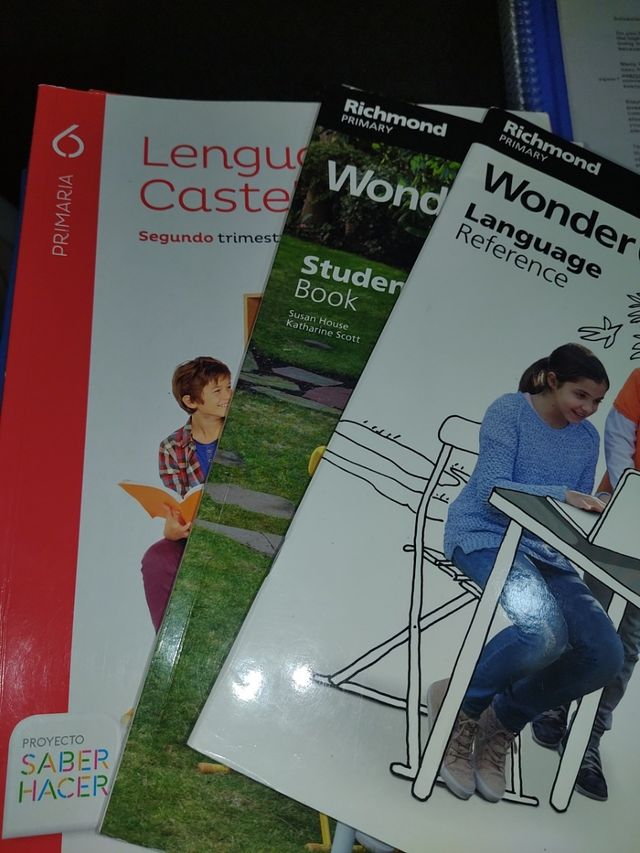 llibres 5°4°3°....Santillana Vedruna mollerussa