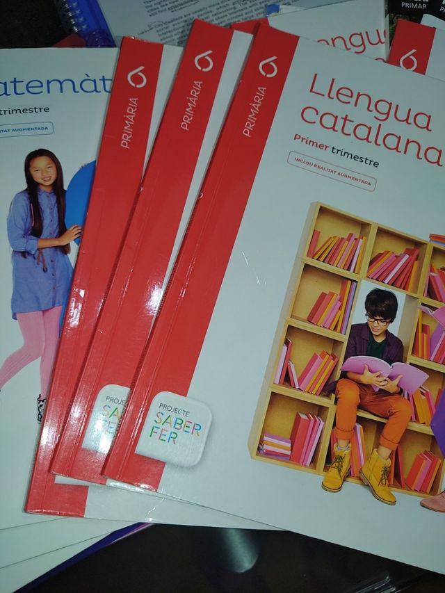 llibres 5°4°3°....Santillana Vedruna mollerussa