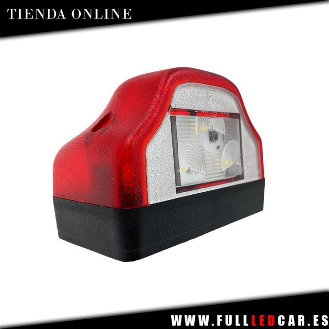 PILOTOS LED LUZ MATRICULA POSICION ROJA PACK 2 UND