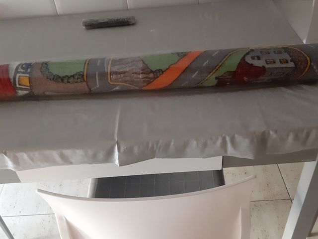 tappeto nuovo di zecca inutilizzato