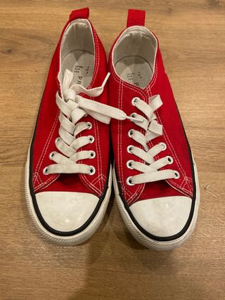 converse rojas primark