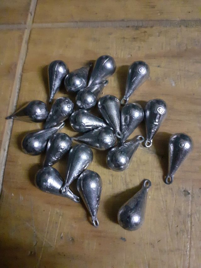 bajos pesca tipo lagrima