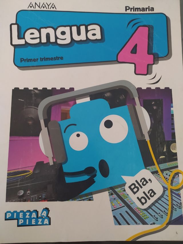 LIBRO LENGUA ANAYA 4° PRIM. 1° T. 9788469850169