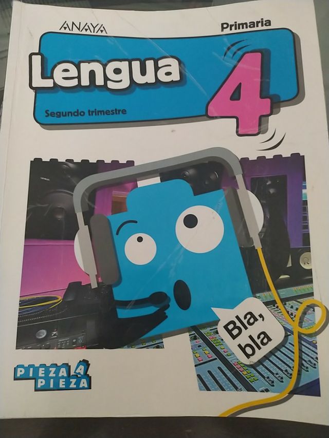 LIBRO LENGUA 4° PRIM. ANAYA 2°T. 9788469850169