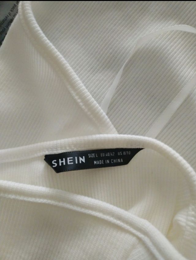 Top Blanco sin Mangas