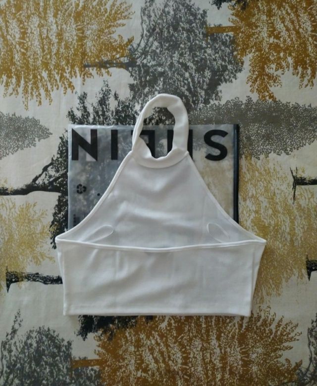 Top Blanco sin Mangas