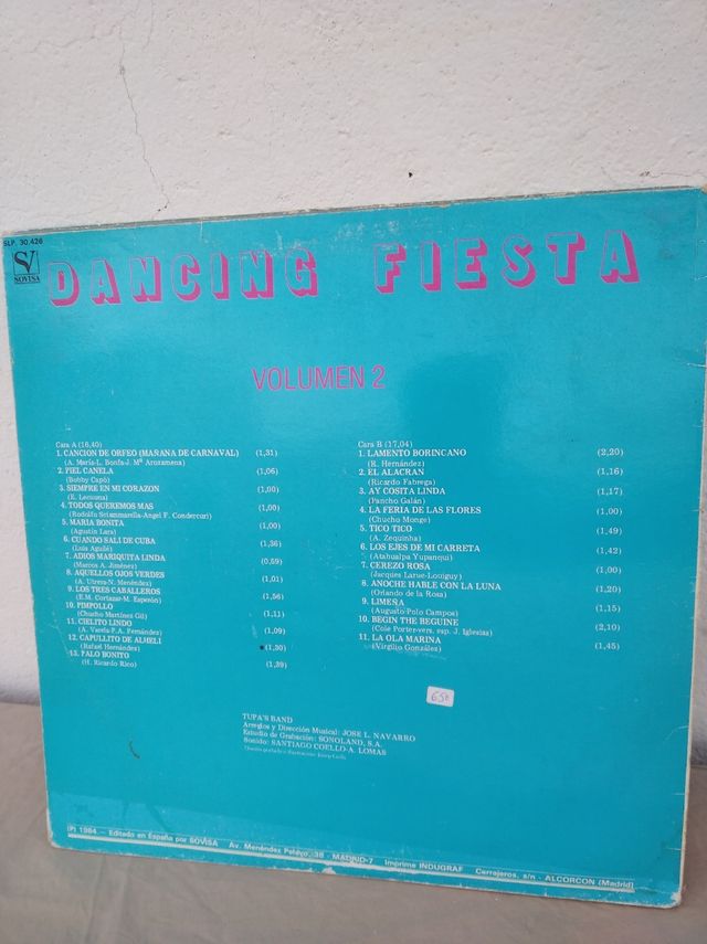 Dancing Fiesta Vol. 1 y 2 LP