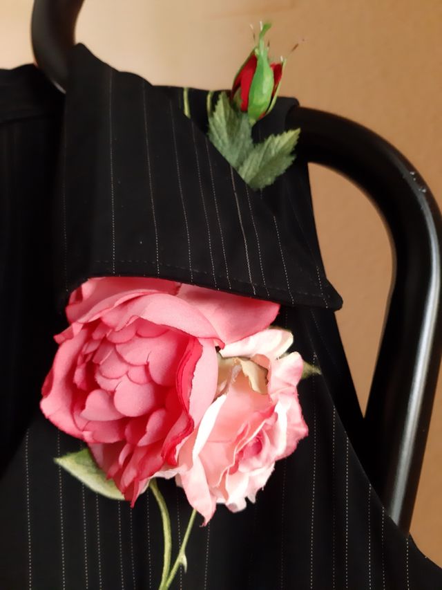 Chaleco flores contrabandista