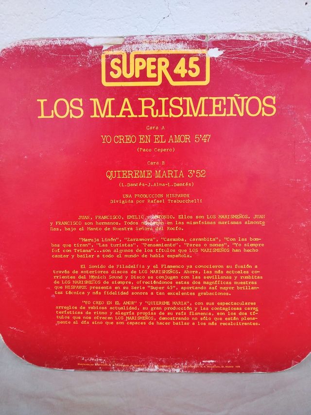 Los Marismeños 2 LP's