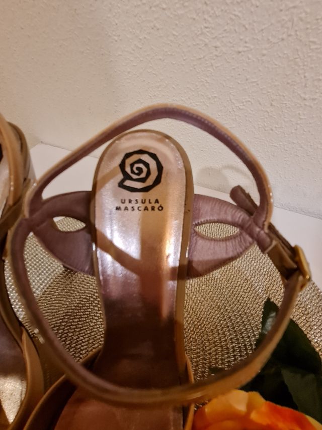 Sandalias  URSULA MASCARÓ. 
