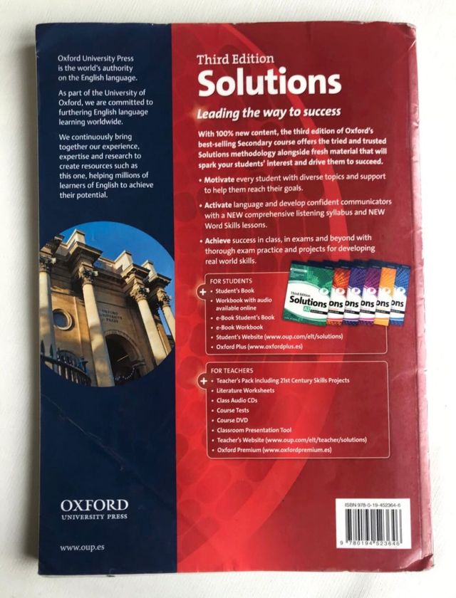 Libro B1 solutions ed. oxford
