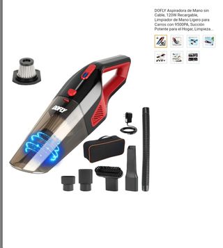 DOFLY Aspiradora de Mano NUEVO de segunda mano por 40 EUR en La Villa de  Don Fadrique en WALLAPOP
