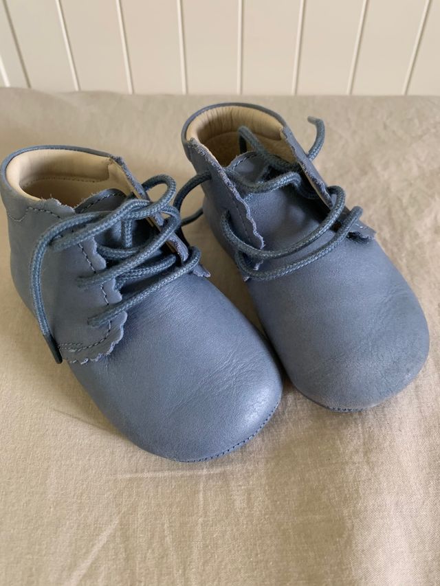 Botitas bebé azul