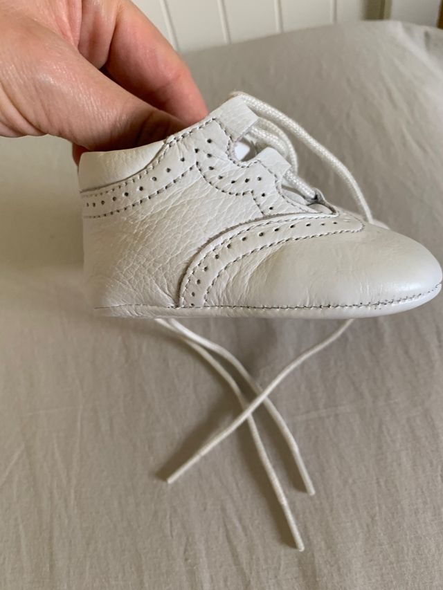 Botitas bebé blanco ots 16