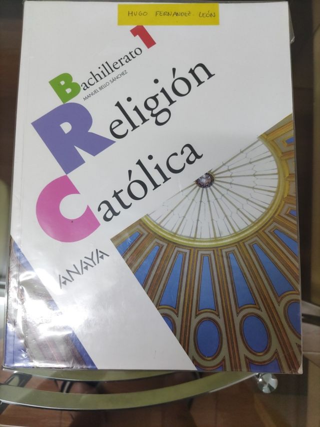 RELIGIÓN CATÓLICA 1 BACHILLERATO-ANAYA