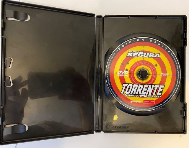 DVD film: Torrente, lo sciocco braccio della legge