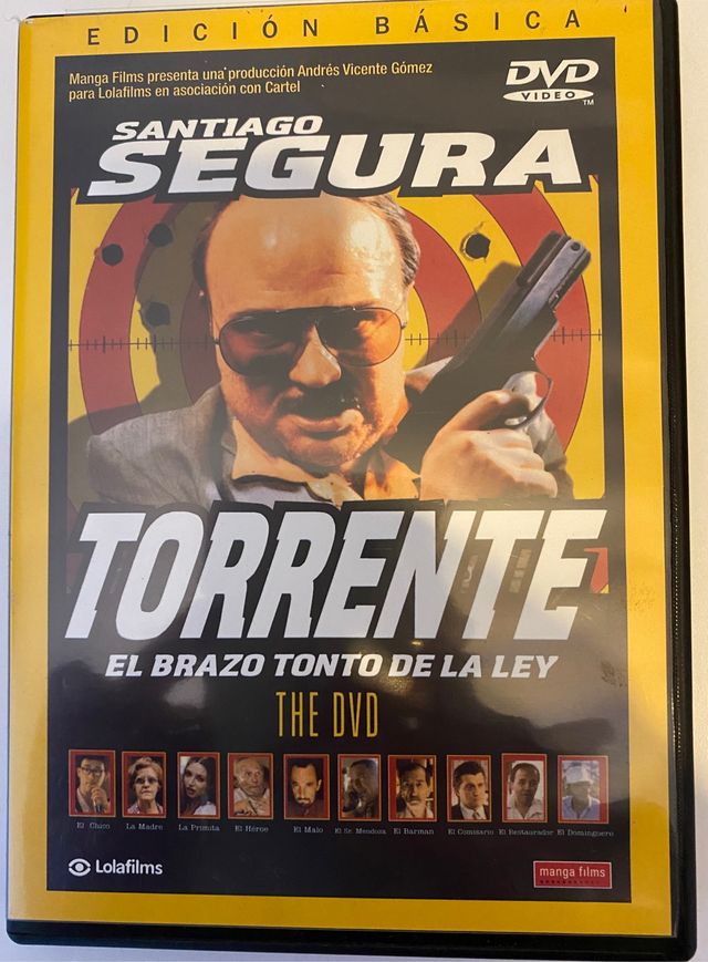 DVD film: Torrente, lo sciocco braccio della legge