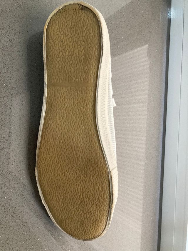 Zapatillas blancas oysho