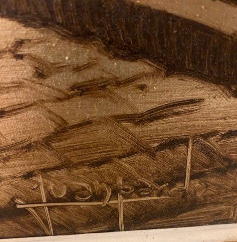 OLEO "FORTALEZA" BARCELONA DE JUAN PARDO