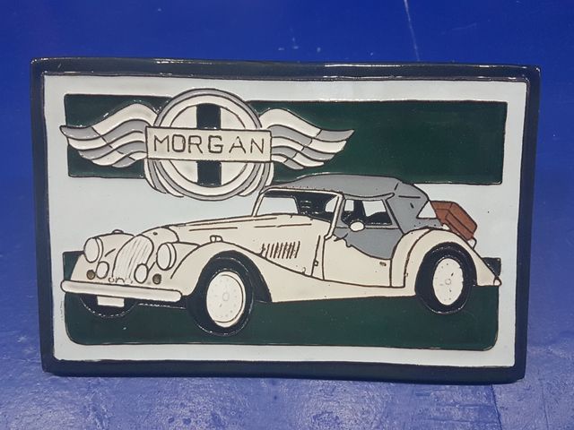 CUADRO DE PORCELANA MORGAN