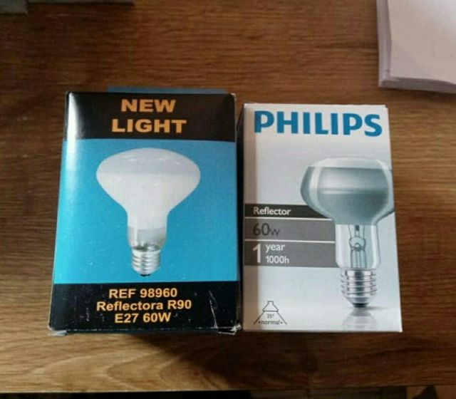 Bombillas concentra reflectoras R80. Nuevas