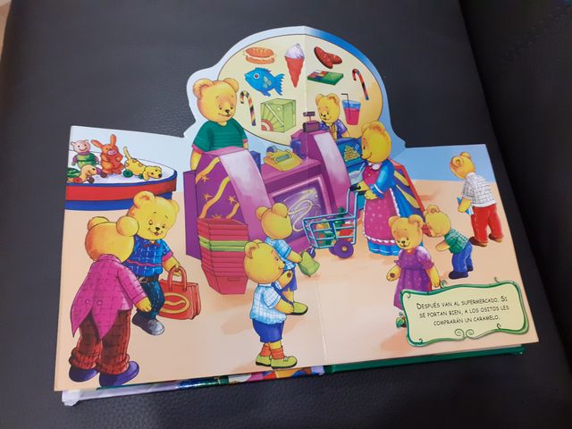 LIBRO INFANTIL OSITOS LECTURA