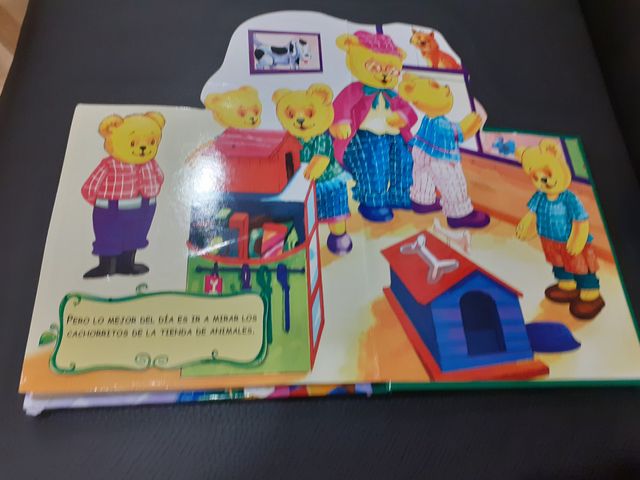 LIBRO INFANTIL OSITOS LECTURA