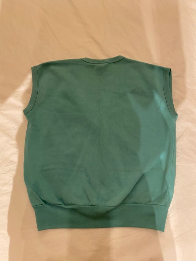 Chaleco de Snoopy vintage turquesa