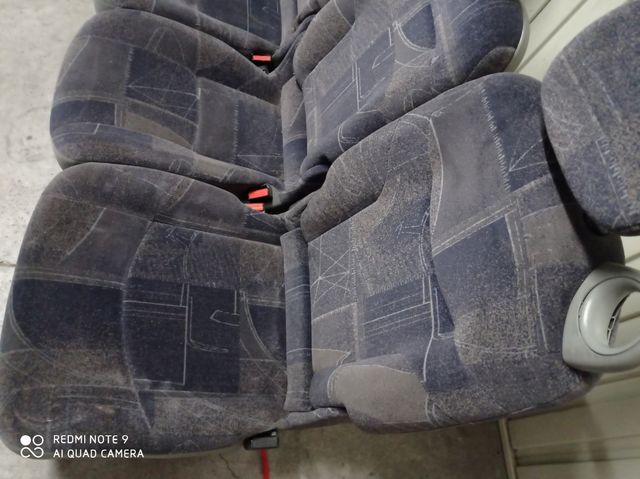 asientos traseros Megane Scenic