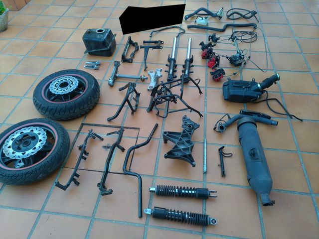 Despiece kymco xciting 500r 2009 xcyting kimco