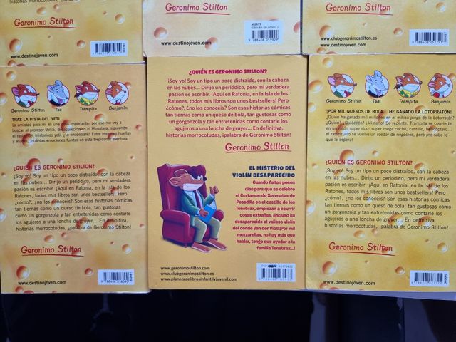 Lote Libros Geronimo Stilton